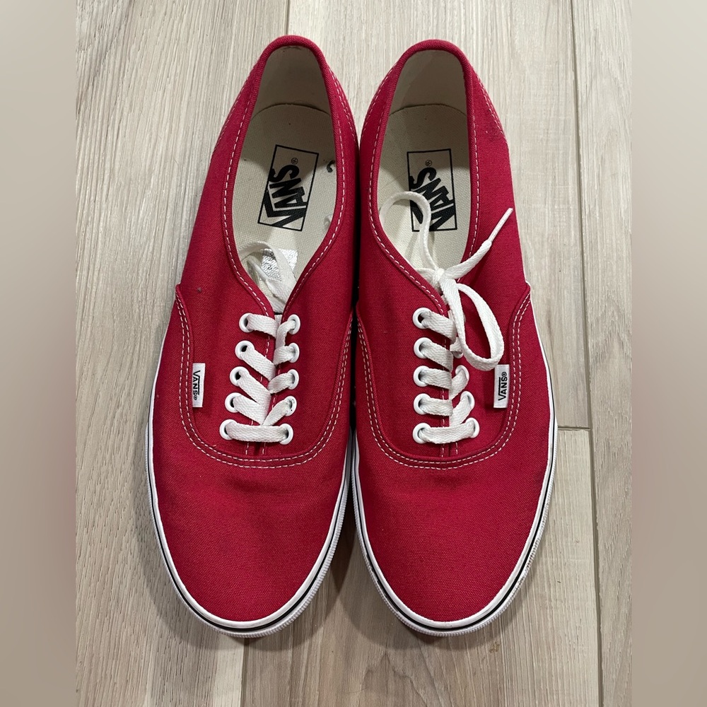 Vans Authentic Red Shoe